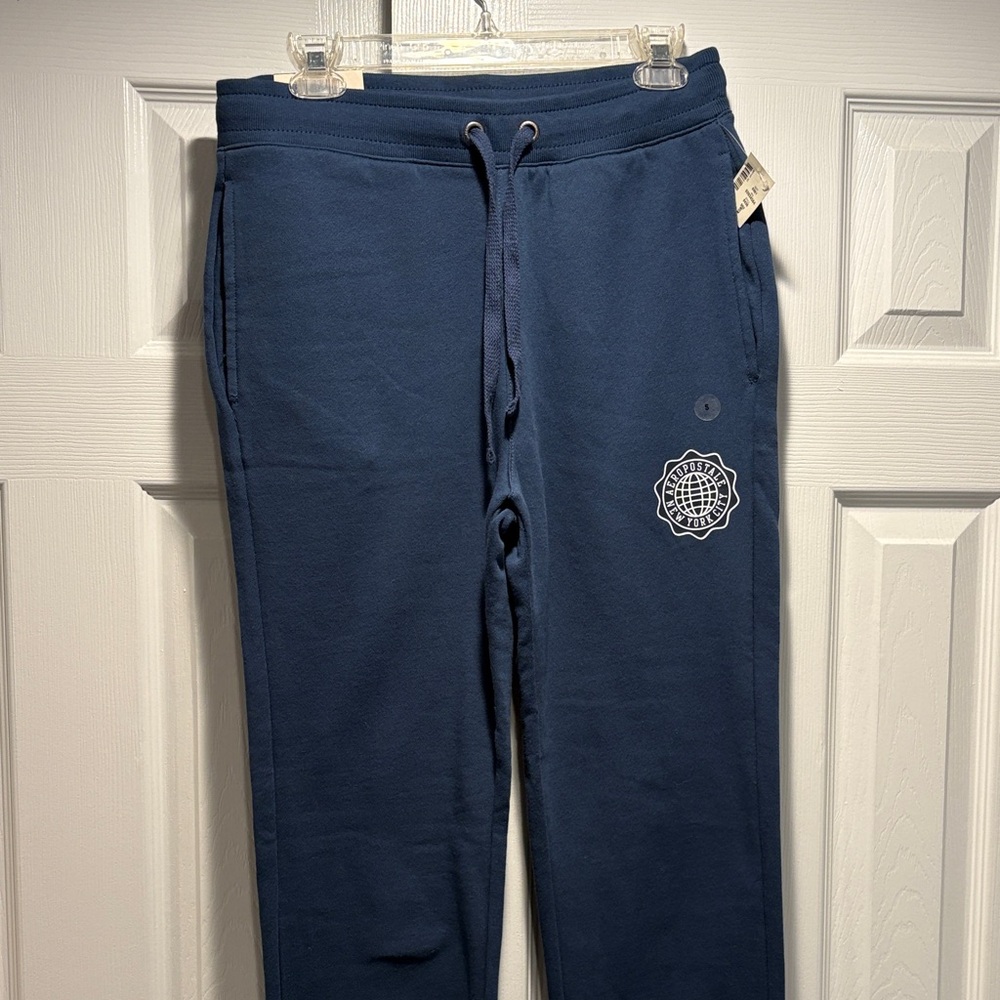 NWTs Aeropostale Navy Joggers with Emblem